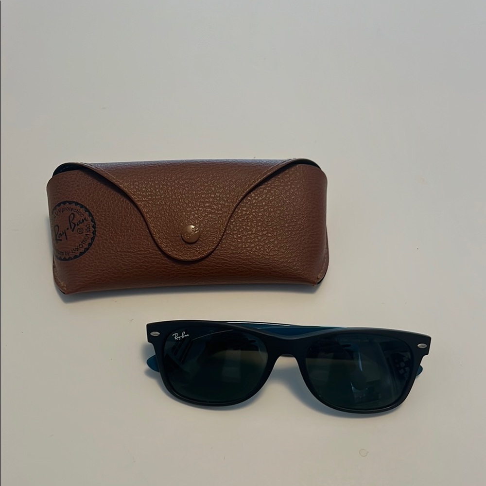 Ray-Ban Black & Blue Sunglasses